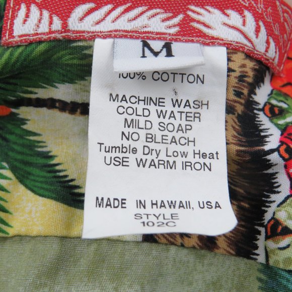 Retro Hawaiian Shirt - RJC - Surfboards and VW Beetles - Men's Medium - Picture 11 of 11